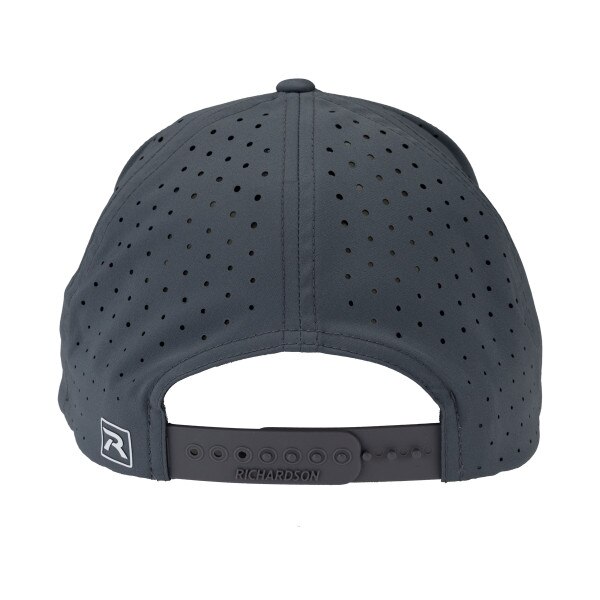 Patch Tech 6-Panel Laser Perf, Charcoal, Adult M/L 58cm | U.S. Kids Golf